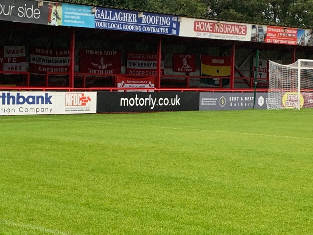 Altrincham FC, J Davidson Stadium, Moss Lane